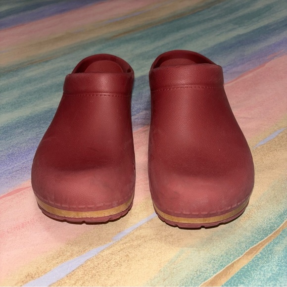 DANSKO Kane Shoes EU 38 Block Heel Slip On Mules Molded EVA Clog - Picture 9 of 10